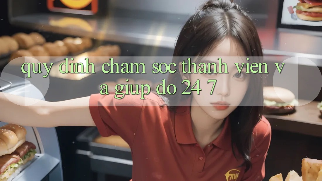 Quy định Chăm Sóc Thành viên Và Giúp đỡ 24/7