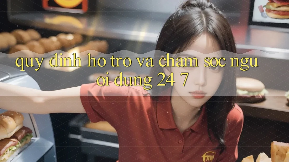Quy định Hỗ trợ Và Chăm sóc người dùng 24/7