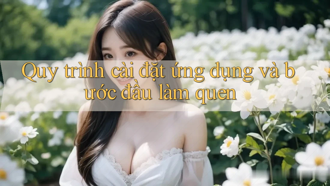 Quy trình cài đặt ứng dụng và bước đầu làm quen