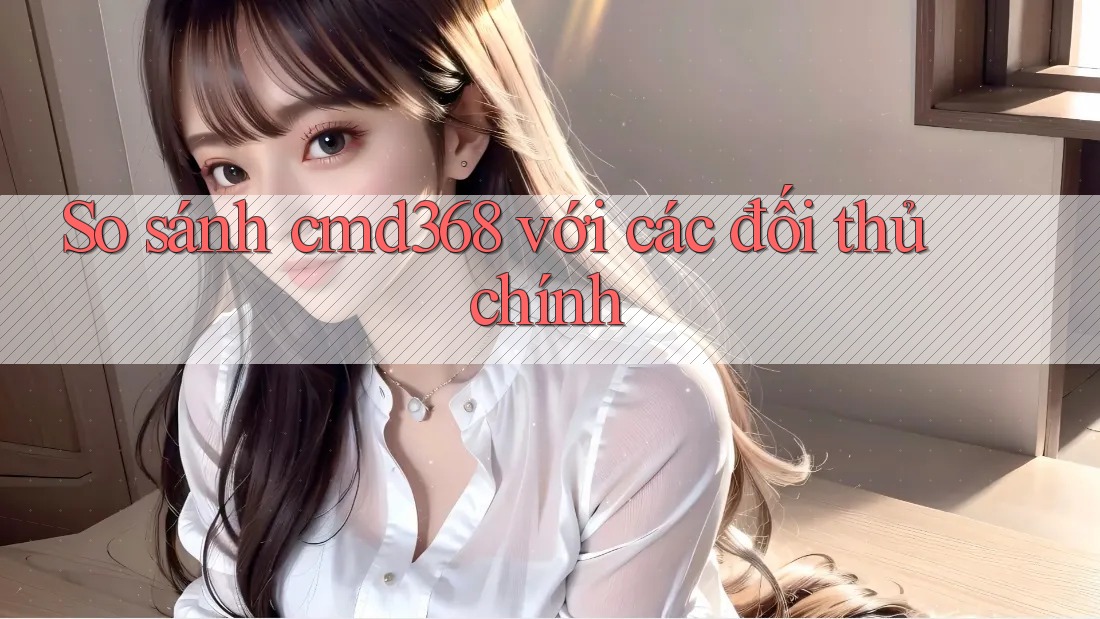 So sánh cmd368 với các đối thủ chính