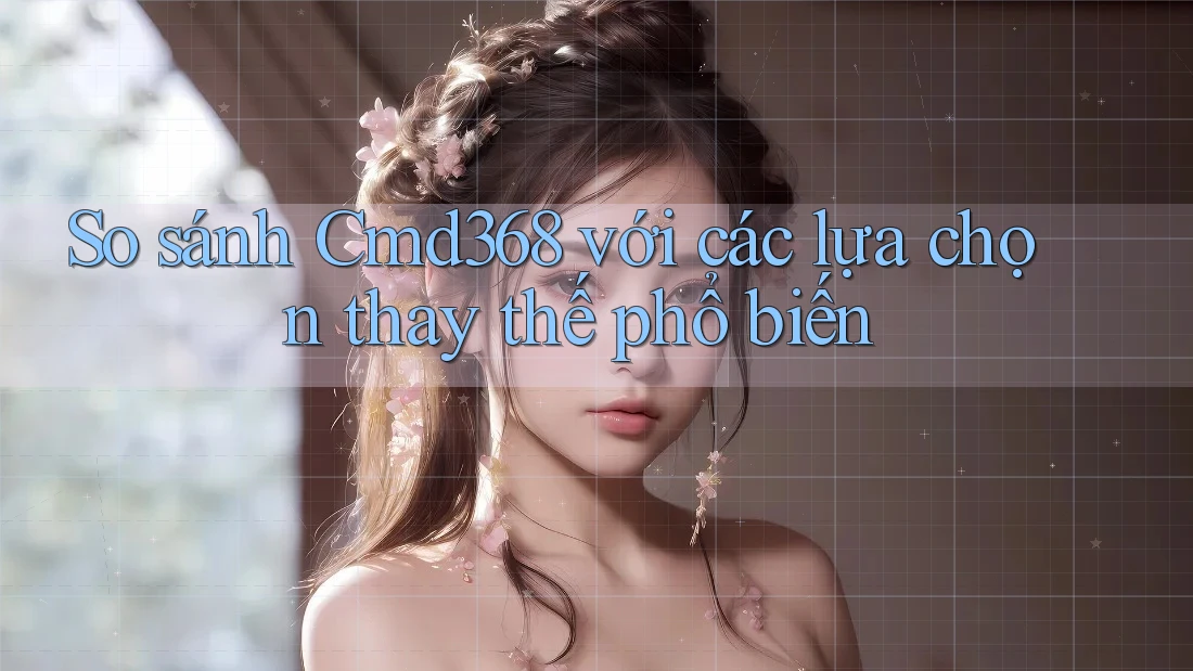 So sánh cmd368 với các lựa chọn thay thế phổ biến So sánh cmd368 với các lựa chọn thay thế phổ biến