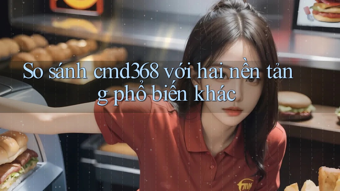 So sánh cmd368 với hai nền tảng phổ biến khác So sánh cmd368 với hai nền tảng phổ biến khác
