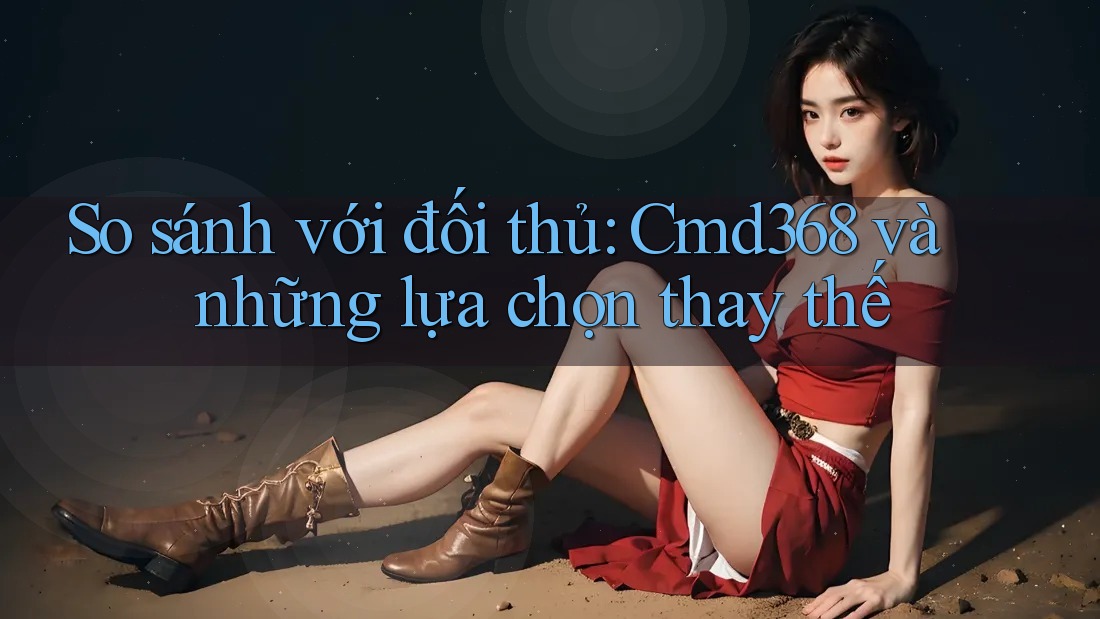 So sánh với đối thủ: cmd368 và những lựa chọn thay thế