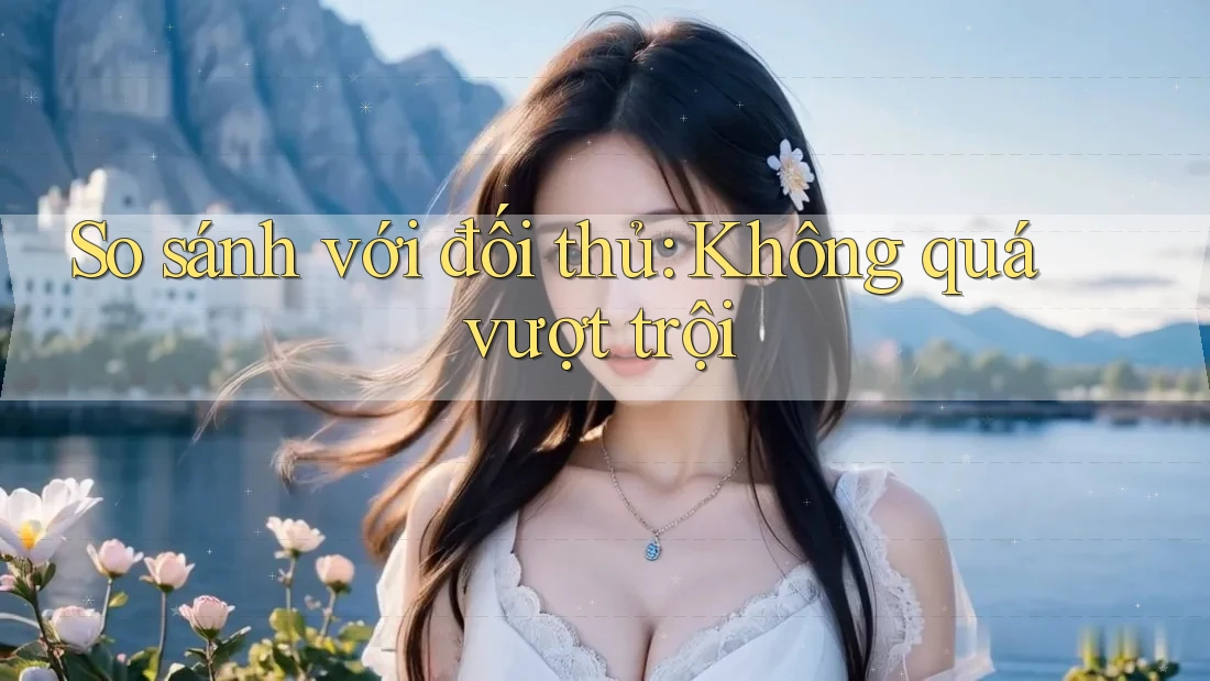 So sánh với đối thủ: Không quá vượt trội
