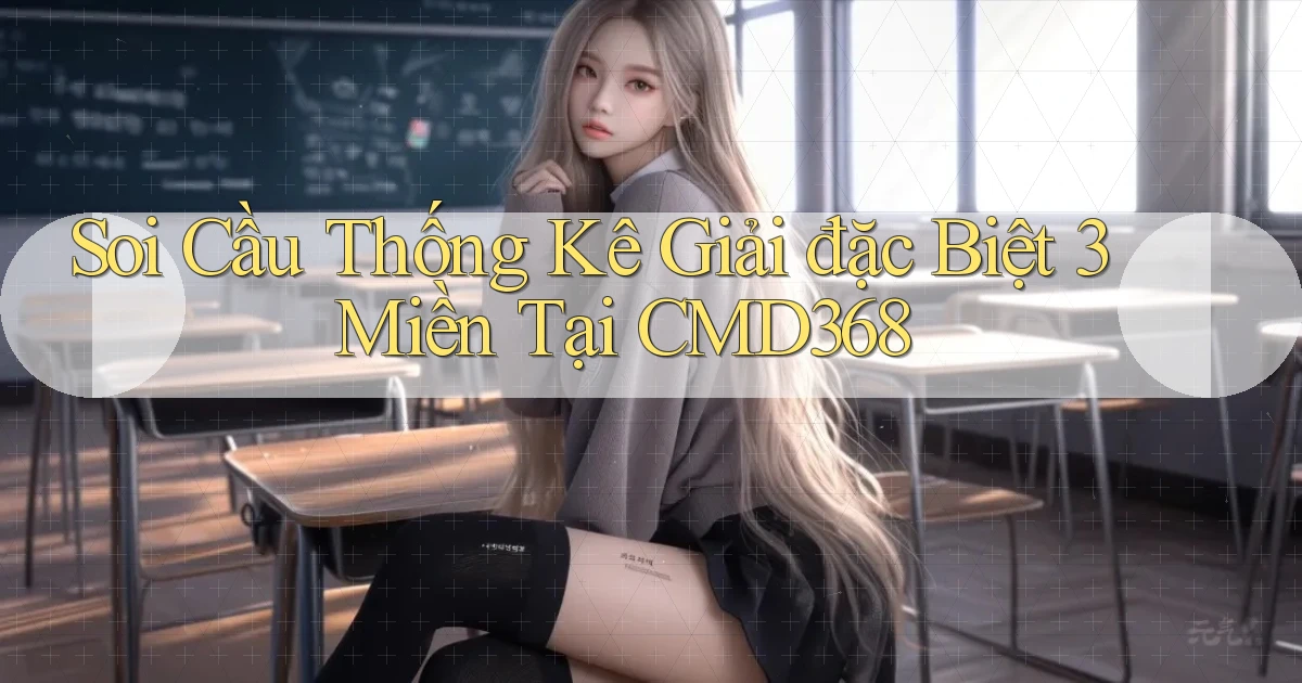 soi cầu thống kê giải đặc biệt 3 miền tại cmd368