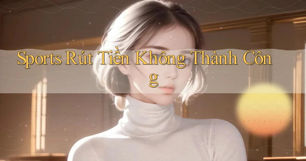 Sports Rút tiền không thành công