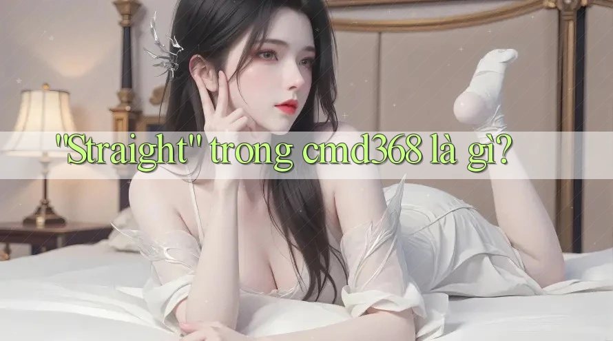 “Straight” trong cmd368 là gì? “Straight” trong cmd368 là gì?