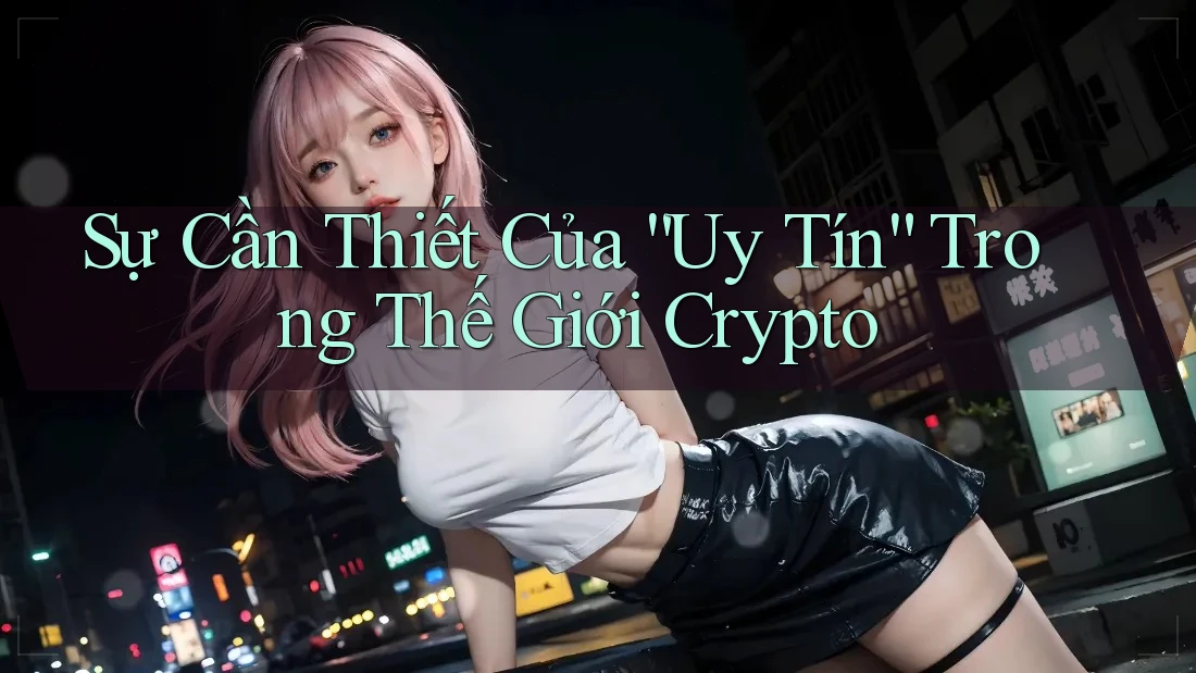Sự Cần Thiết Của “Uy Tín” Trong Thế Giới Crypto