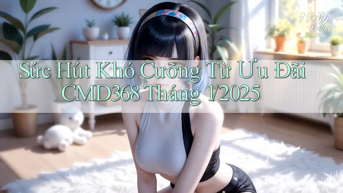 Sức Hút Khó Cưỡng Từ Ưu Đãi CMD368 Tháng 1/2025 Sức Hút Khó Cưỡng Từ Ưu Đãi CMD368 Tháng 1/2025