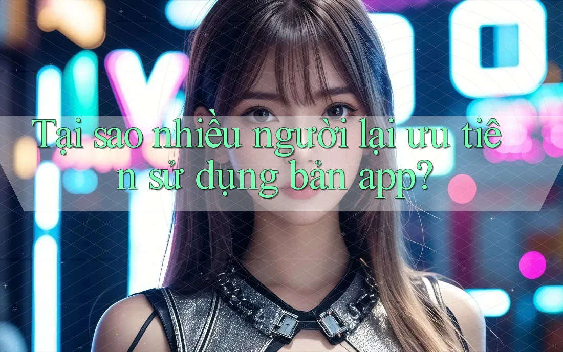 Tại sao nhiều người lại ưu tiên sử dụng bản app?