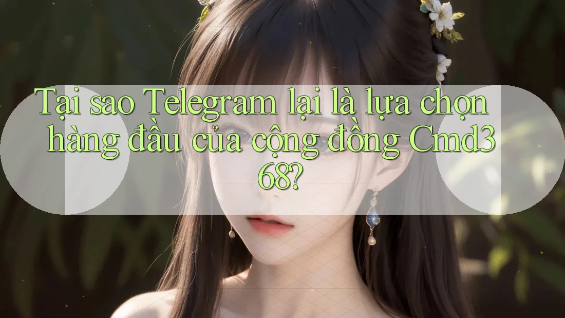 Tại sao Telegram lại là lựa chọn hàng đầu của cộng đồng Cmd368?