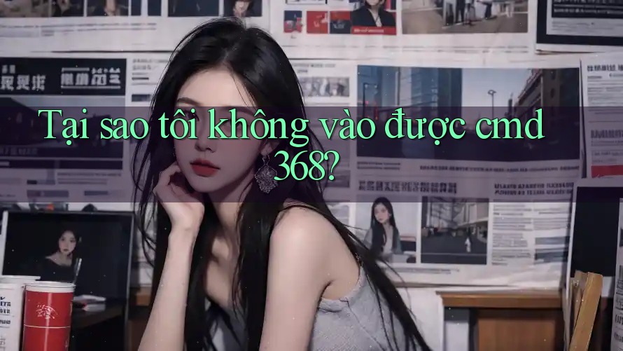 Tại sao tôi không vào được cmd368? Tại sao tôi không vào được cmd368?