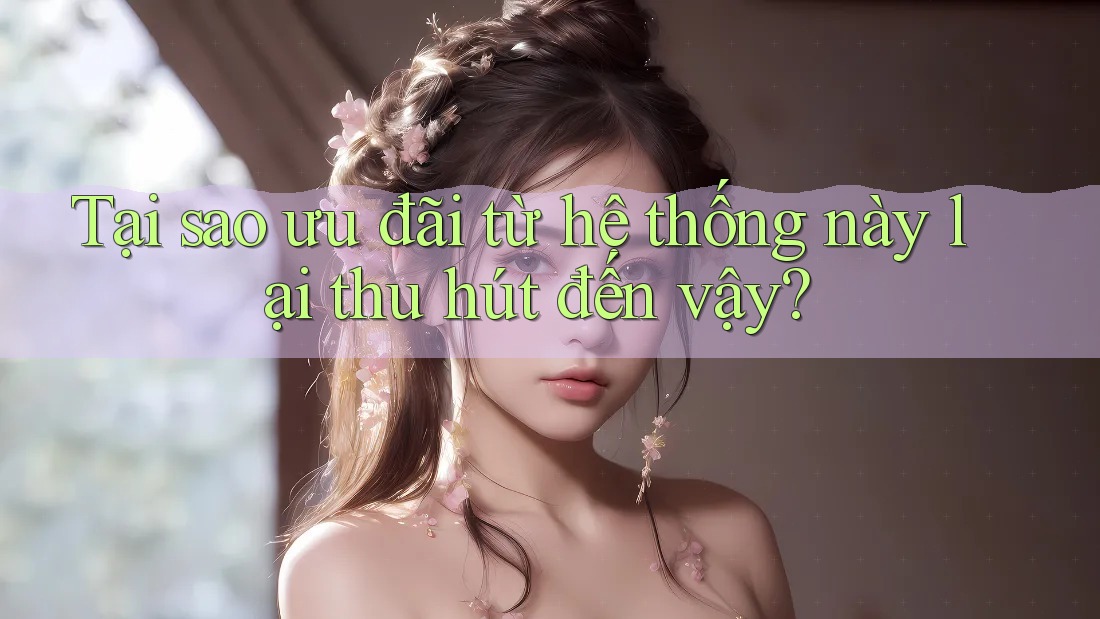 Tại sao ưu đãi từ hệ thống này lại thu hút đến vậy?