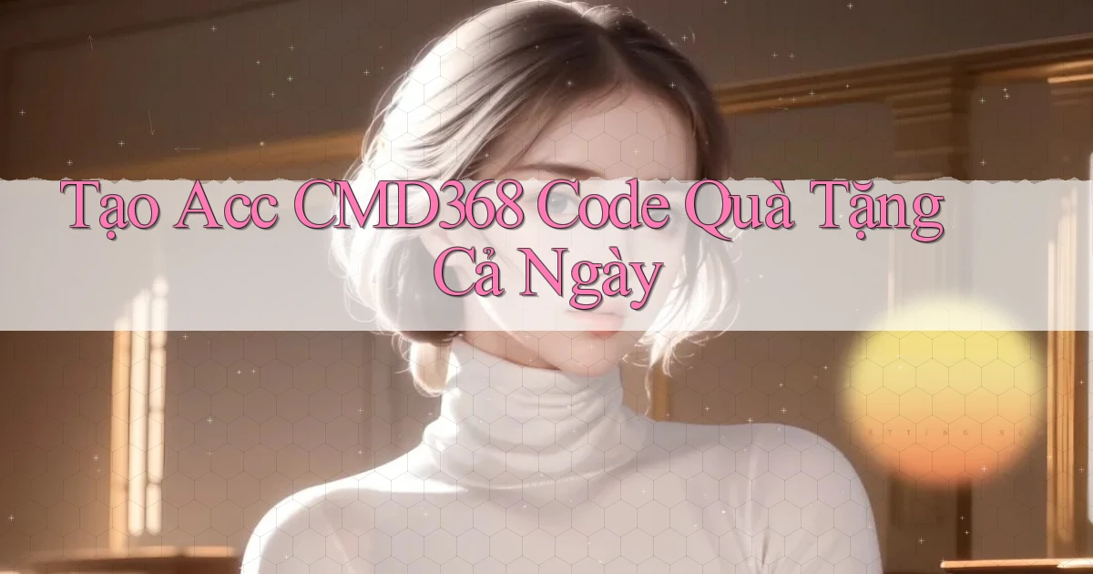 tạo acc cmd368 code quà tặng cả ngày