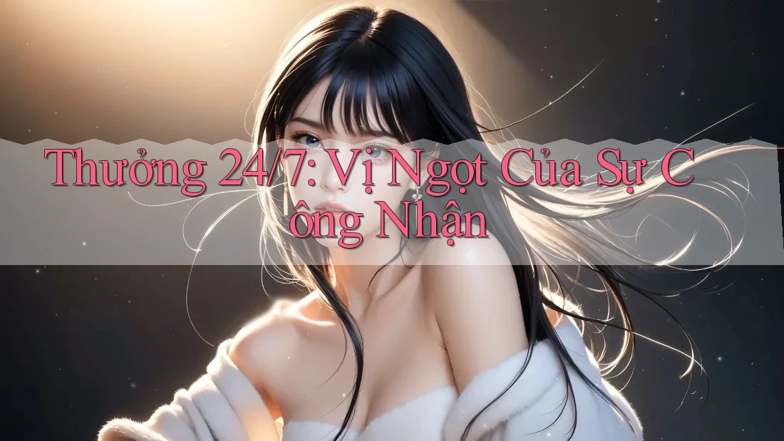 Thưởng 24/7: Vị Ngọt Của Sự Công Nhận Thưởng 24/7: Vị Ngọt Của Sự Công Nhận
