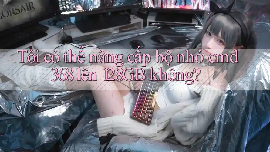 Tôi có thể nâng cấp bộ nhớ cmd368 lên 128GB không? Tôi có thể nâng cấp bộ nhớ cmd368 lên 128GB không?
