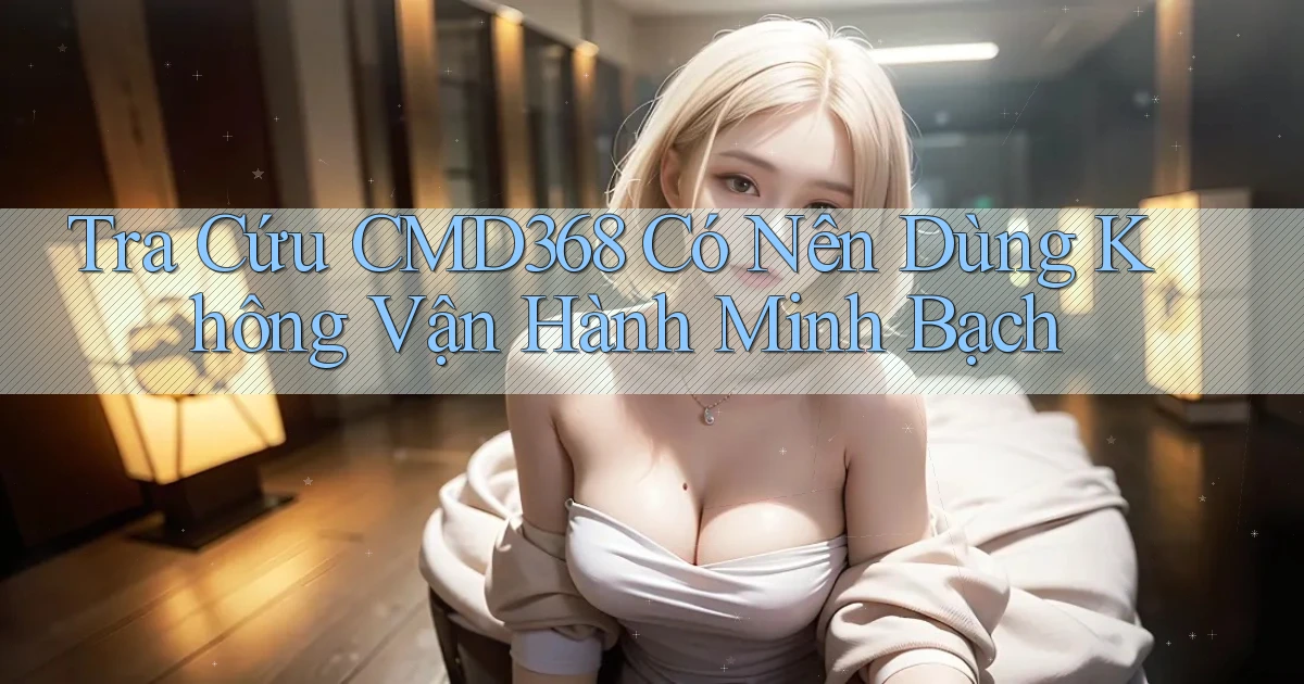 tra cứu cmd368 có nên dùng không vận hành minh bạch