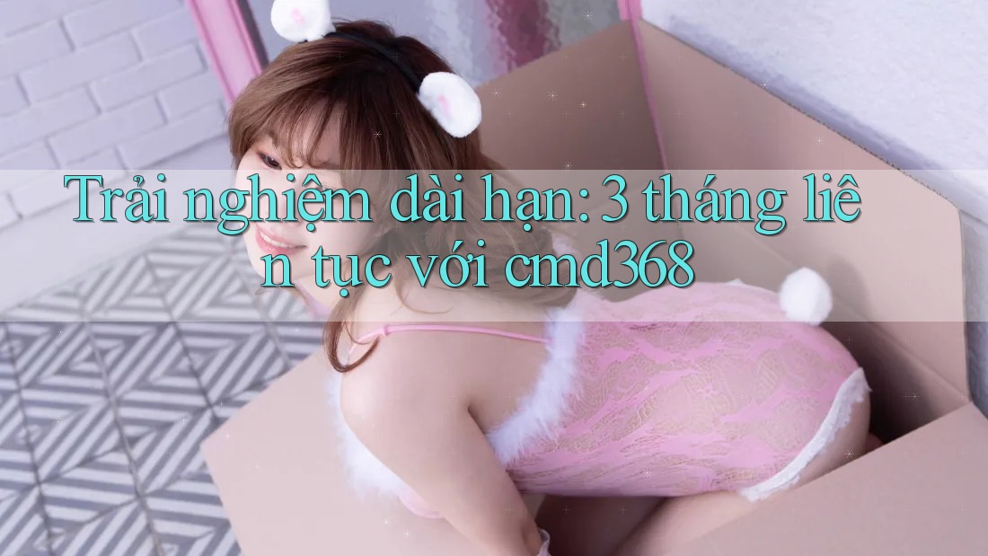 Trải nghiệm dài hạn: 3 tháng liên tục với cmd368