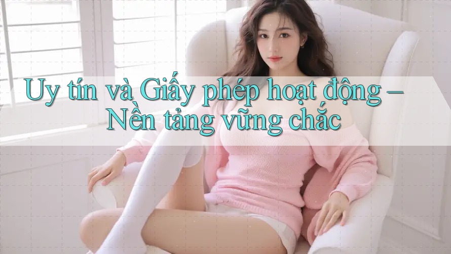 Uy tín và Giấy phép hoạt động – Nền tảng vững chắc