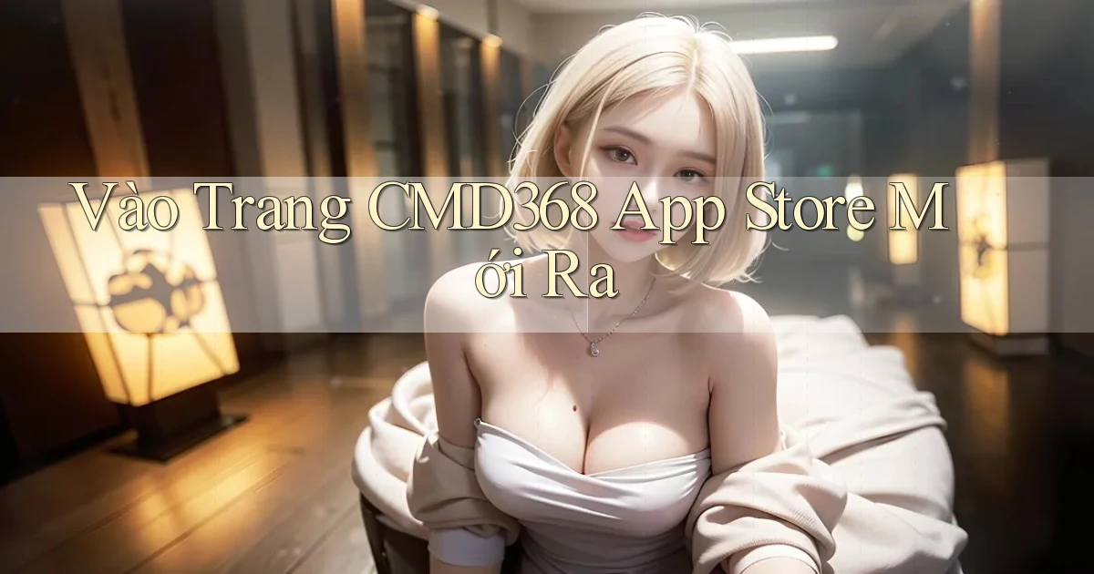 vào trang cmd368 app store mới ra